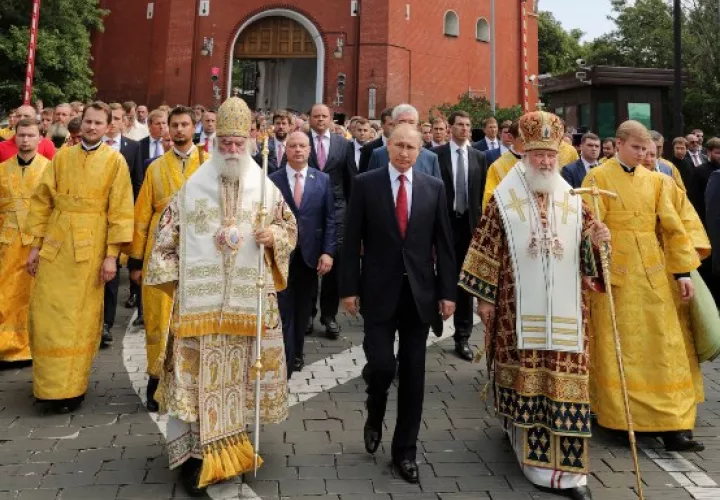 El líder ruso también envió sus mejores deseos para 2020 a los mandatarios de EE.UU, Canadá, Alemania, Francia, España, Reino Unido, Italia, China, así como al papa Francisco, FOTO/AP