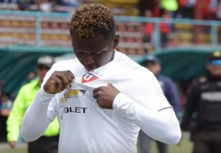 Edison Realpe dio muchas alegrías a Quito. Foto: @LDU_Oficial 