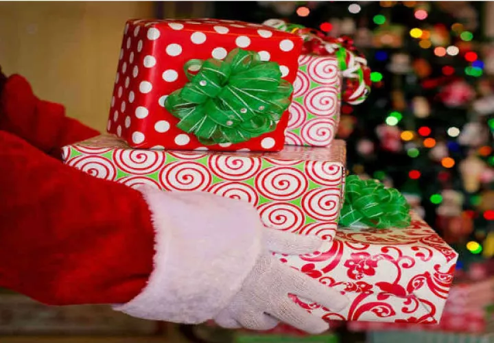 Niños hiperregalados en Navidad.