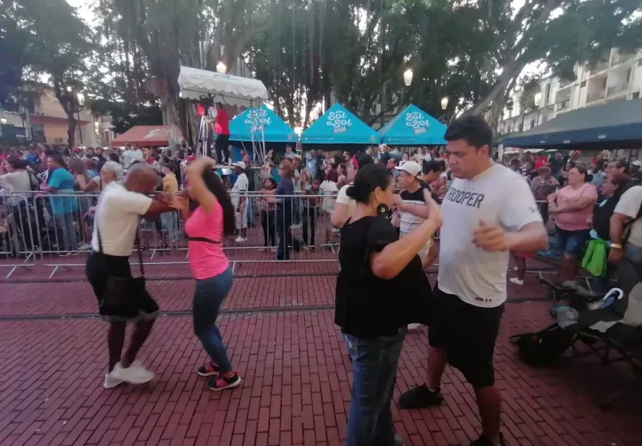 Festival Panamá en Salsa recibió una positiva respuesta del público,l que se dio gusto bailando salsa. Foto: Cortesía.