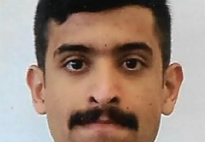 Intentan determinar si el teniente segundo Mohammed Alshamrani, de 21 años y miembro de la Real Fuerza Aérea Saudí, actuó solo. FOTO/AP