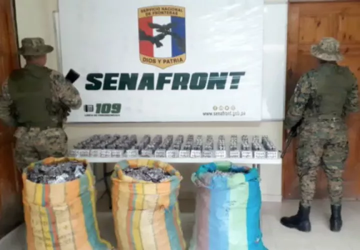 El cargamento del presunto antibiótico fue ubicado por unidades de la Región Caribe. Foto: Cortesía. 