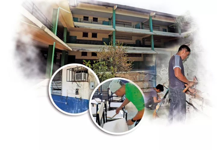 Meduca busca reparar la mayor cantidad de escuelas para el próximo años.