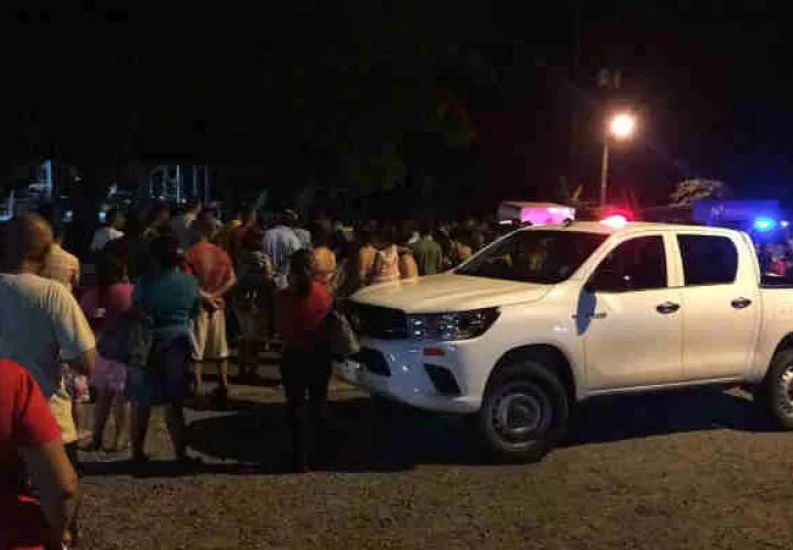 Muerte por atropello en Capira. Foto/Tráfico C Panamá