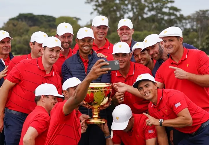 Woods jugó y fue capitán al mismo tiempo.