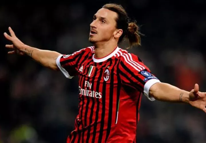  Zlatan Ibrahimovic. Foto: @acmilan 