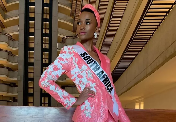 Miss Universo 2019, Zozibini Tinzu. Foto: Instagram