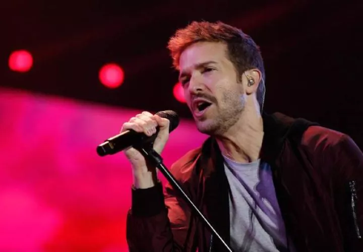 El cantante español Pablo Alborán. 