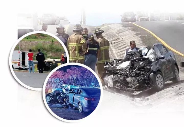 El sábado 25 de enero, dos personas perdieron tras un accidente de tránsito en Chame.