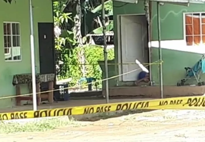 Cristian Del Cid alias "arpón", se convierte en la primera víctima por homicidio del 2020 en Chiriquí. Foto/Mayra Madrid