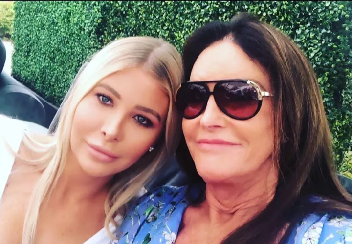 Sophia Hutchins y Caitlyn Jenner. Foto: Instagram