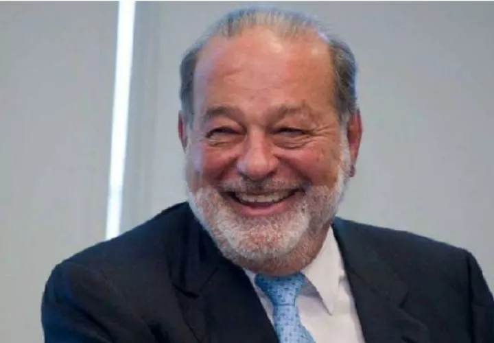 Esa imagen de hombre sencillo y bonachón no impide que Slim esté fuertemente ligado a los poderosos mexicanos. Foto: EFE.