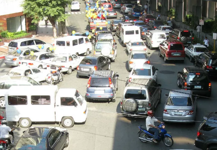 Tráfico en Filipinas. (Pixabay)