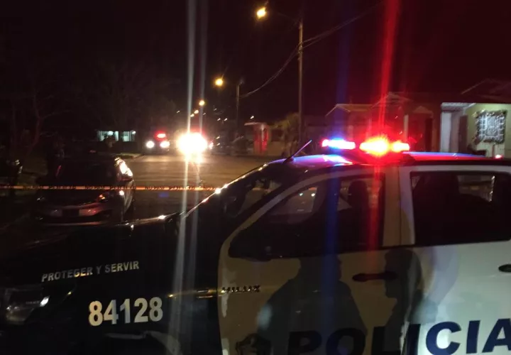 El hecho se dio en el sector E de la comunidad de La Cresta en el corregimiento de Cristóbal, pasadas las 7:00 de la noche. Foto/Diomedes Sáncheze