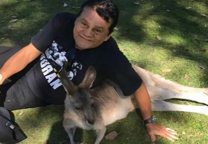 Durán visitó el santuario de los koalas en 2017.