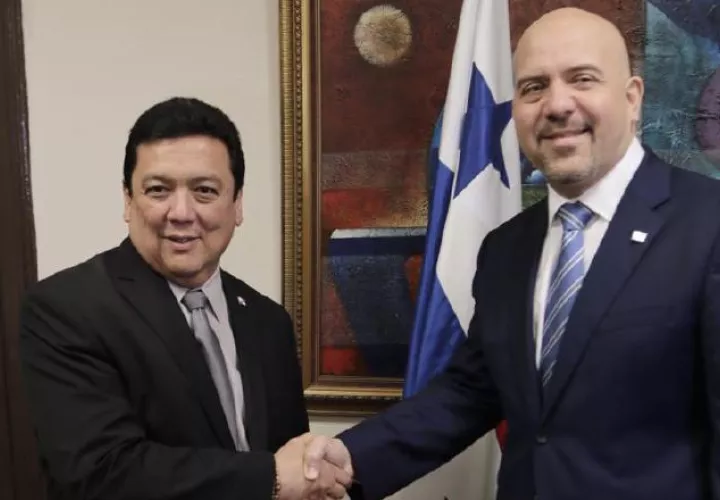 Coordinación entre procurador y ministro de Seguridad Cortesía