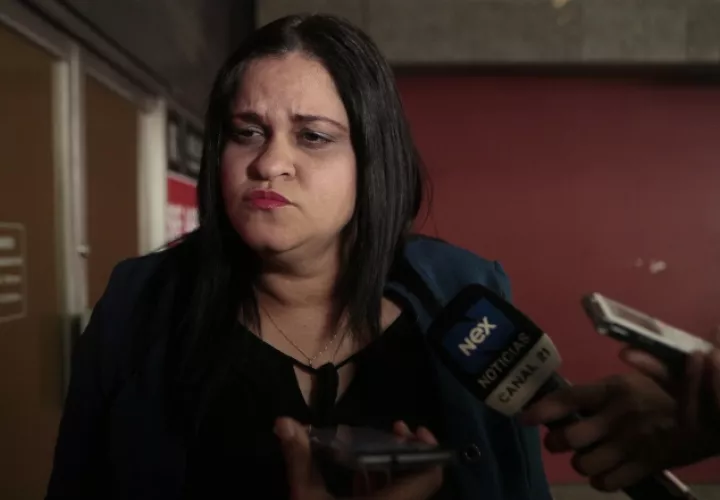 Leyda Sáenz, fiscal anticorrupción, encargada de llevar el caso Pandeportes. Archivo