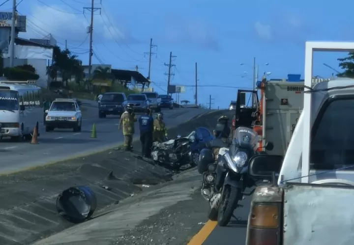 El accidente ocurrió en la entra de Gorgona.