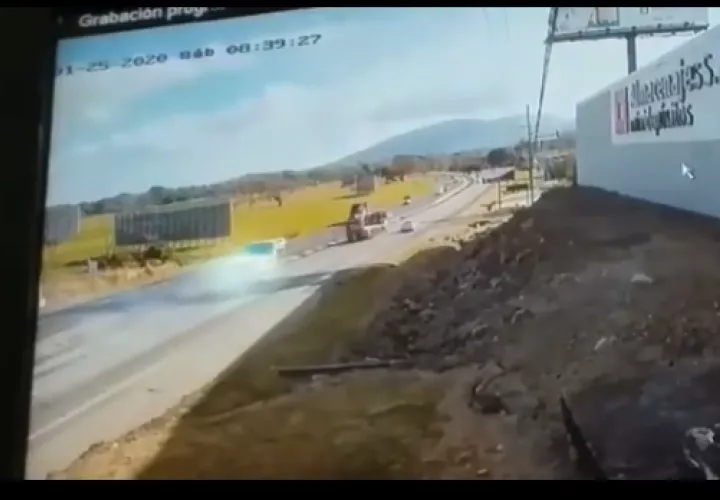 Video de accidente en Gorgona
