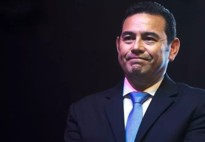 Jimmy Morales, presidente de Guatemala. Foto/EFE