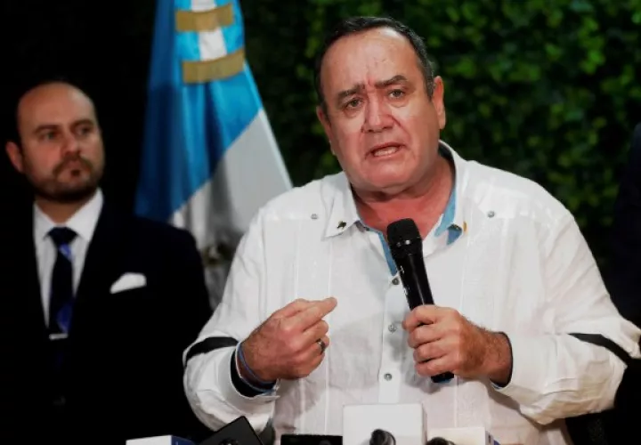 Alejandro Giammattei, tomó  posesión el pasado martes como presidente de Guatemala. FOTO/EFE