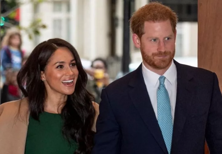 Meghan y Harry. Foto: Instagram