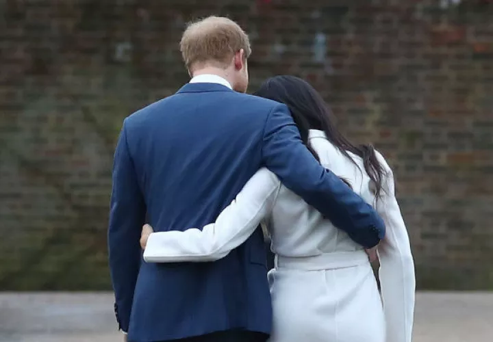  Enrique y su esposa, Meghan Markle, no usarán más sus títulos monárquicos. Foto: EFE