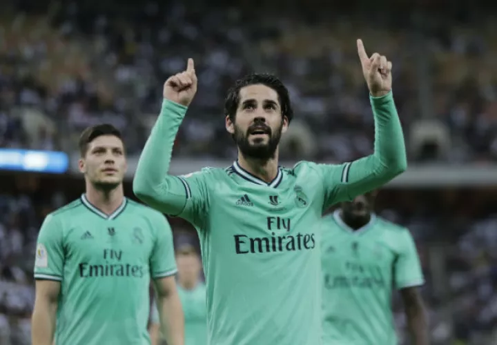 IIsco anotó el 2-0 y jugó a un muy buen nivel.  Foto AP