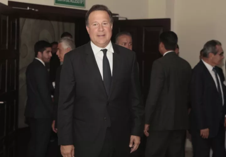 Juan Carlos Varela, expresidente de Panamá, durante el periodo 2014-2019. Archivo