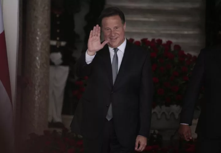Juan Carlos Varela, expresidente de la República de Panamá.