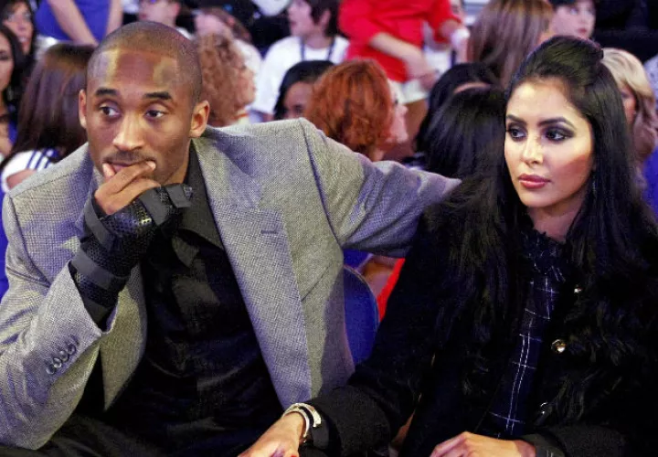 Kobe Bryant junto a su esposa Vanessa Foto EFE