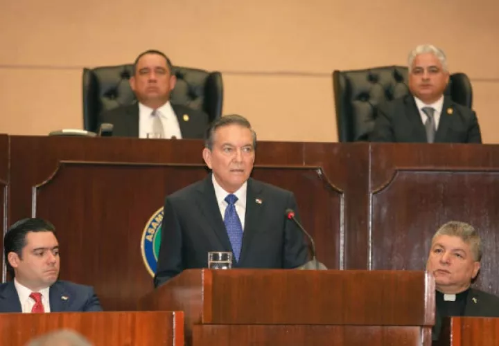 El presidente Laurentino Cortizo manifestó su gobierno recibió un desastre.