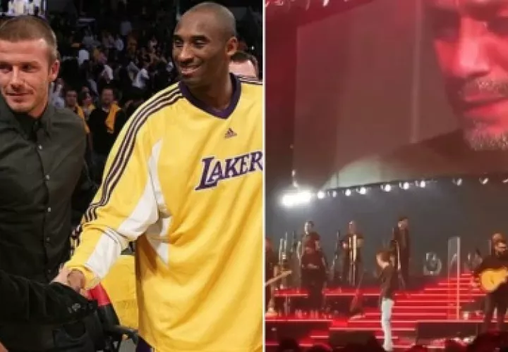 Marc Anthony y Kobe Bryant.