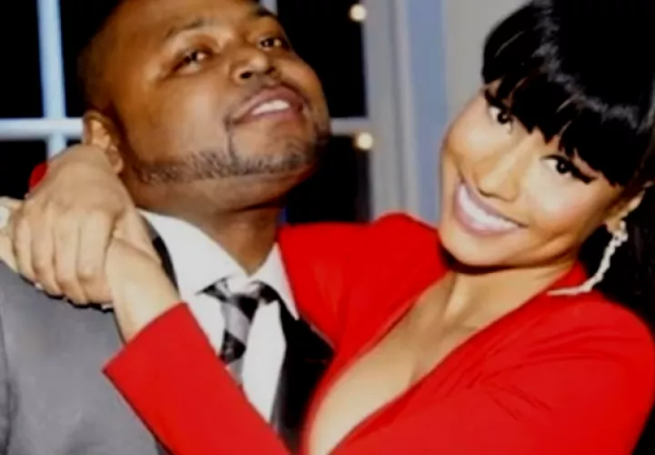 Nicki Minaj y su hermano.
