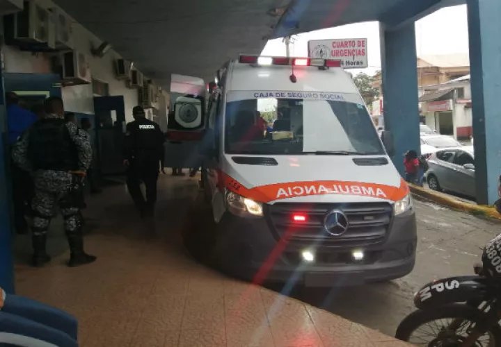 El niño fue llevado por el conductor al hospital, pero falleció. Foto: Diómedes Sánchez S. 