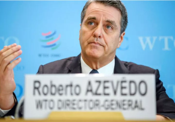 Roberto Azevêdo, director general de la OMC. Foto/EFE