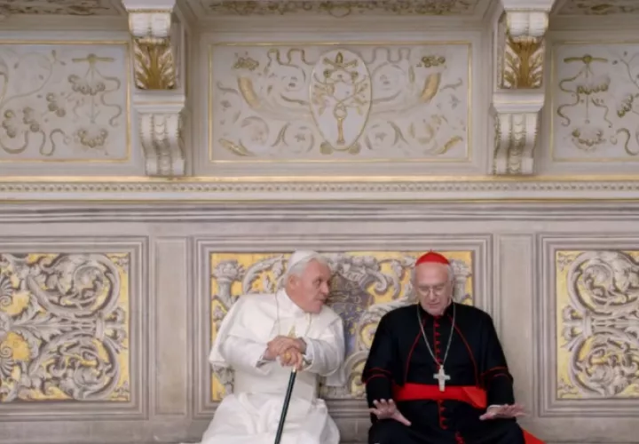 "Los dos papas".