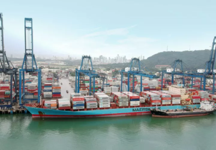 La empresa Hutchison Ports PPC administra los puertos de Balboa y Cristóbal. Foto: Archivo.