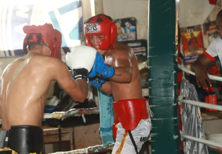 Rafael "El General" Pedroza en los entrenamientos. Foto: Anayansi Gamez