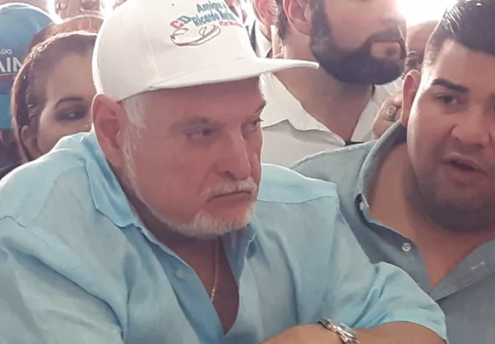 Para Ricardo Martinelli, CD es un partido que ni siquiera se escucha ni se siente a nivel nacional. Archivo