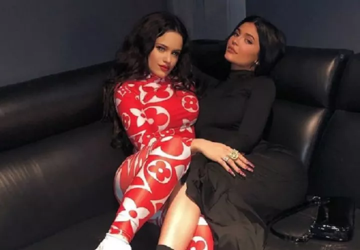 Rosalía y Kylie Jenner. Instagram