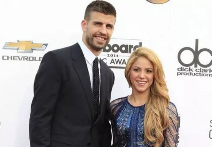 Shakira y Gerard Piqué. 