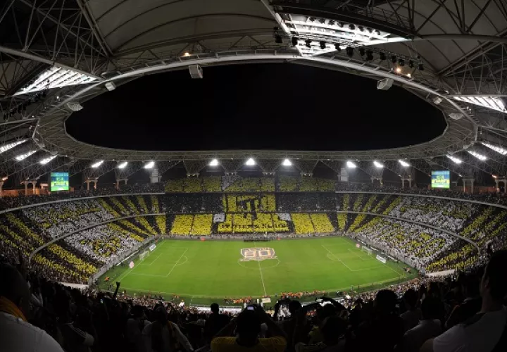 Estadio Rey Abdullah . Foto:AP
