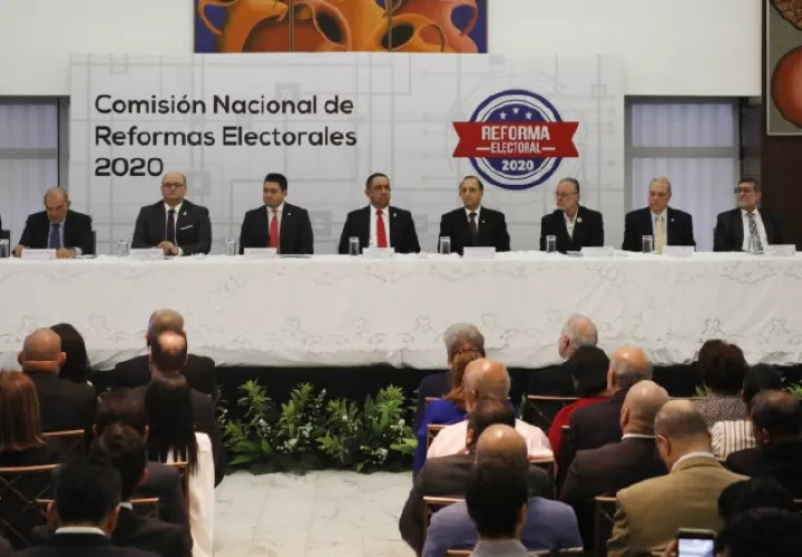 La comisión para las reformas electorales ya se instaló. CORTESÍA