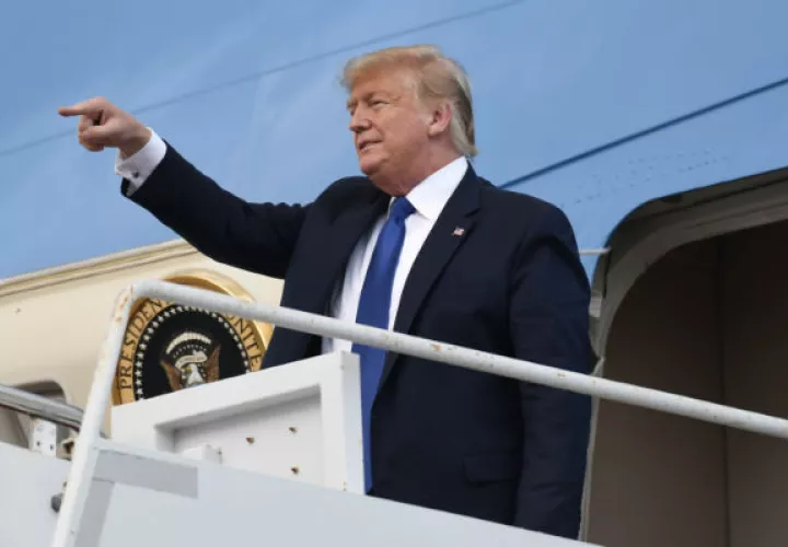 Trump acabó con los estándares nutricionales de la exprimera dama Michelle Obama. Foto:AP.