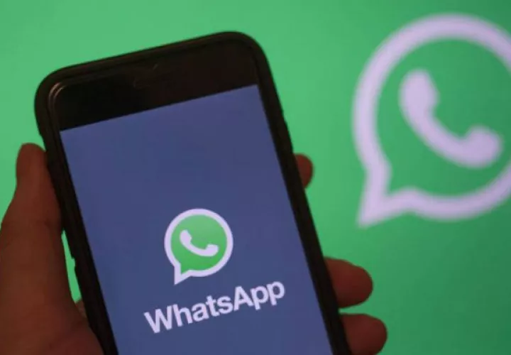 Whatsapp se cayó y era imposible enviar audios y videos. Foto: AP.