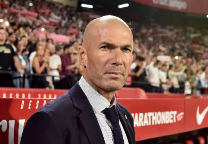 Para Zinedine Zidane lo más importante es darlo todo en la cancha Foto EFE