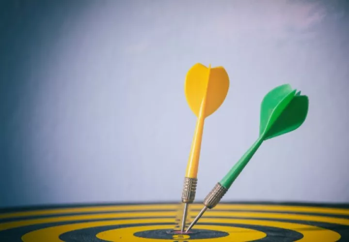 ¿Cómo podemos determinar la meta correcta en la cual enfocarse? Foto/Creado por jigsawstocker 