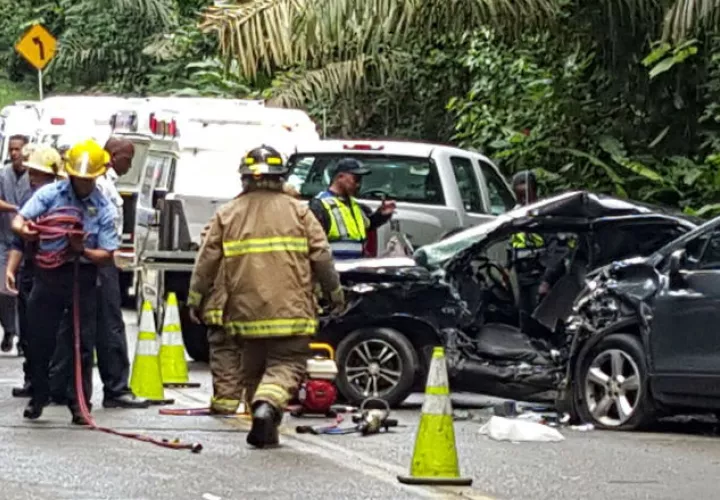 En el 2019 se registraron 292 muertes por accidentes de tránsito en Panamá.