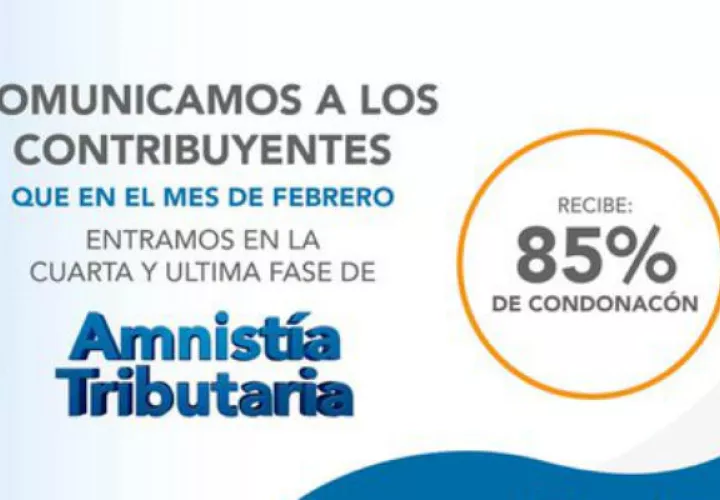 El período de Amnistía Tributaria ha acogido a 41,807 contribuyentes de los cuales el 88% ha hecho el proceso en línea, incluyendo los arreglos de pago.